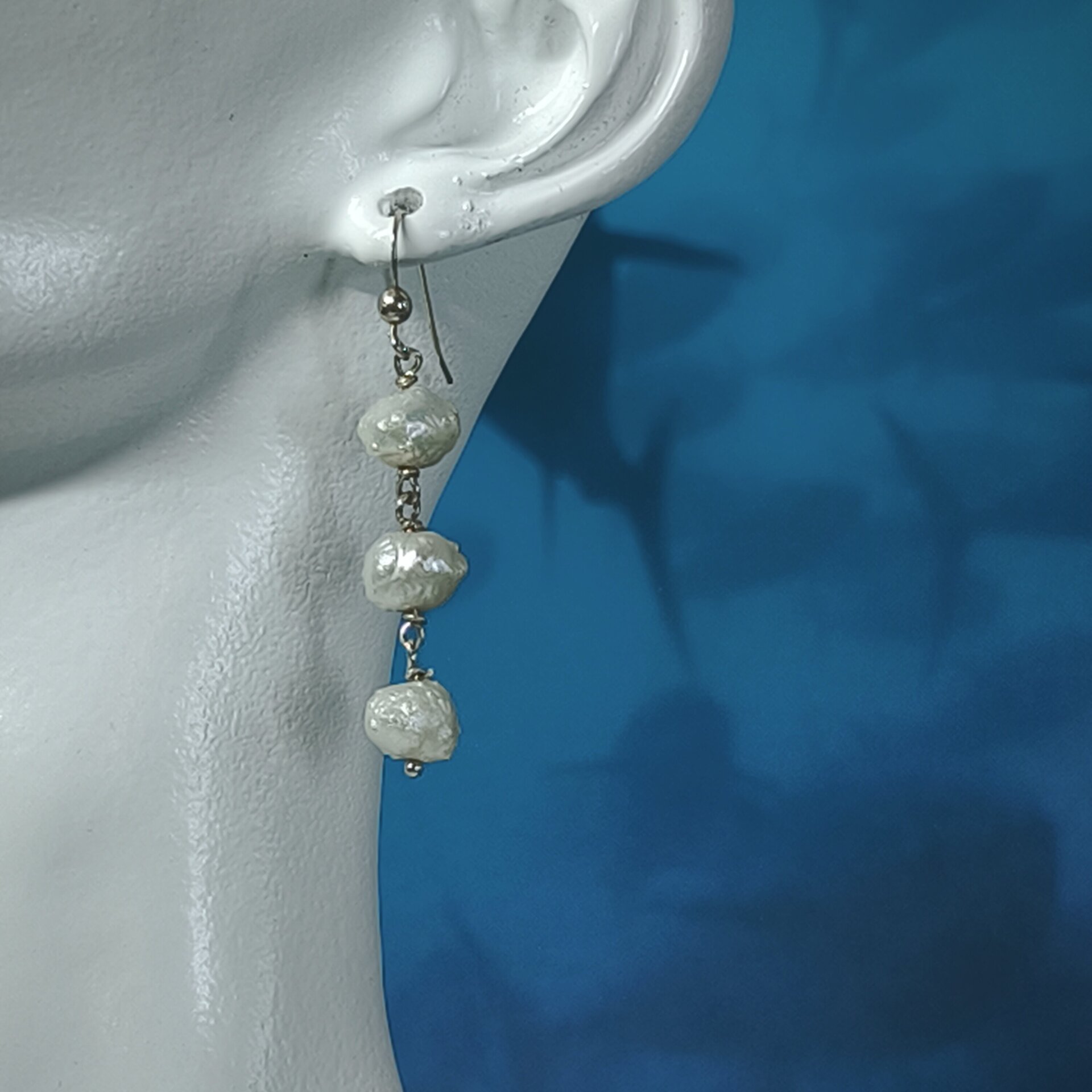 Pendientes de Plata de Ley con Caracoles y Cristales Swarovski Fucsia y Rosado - 5