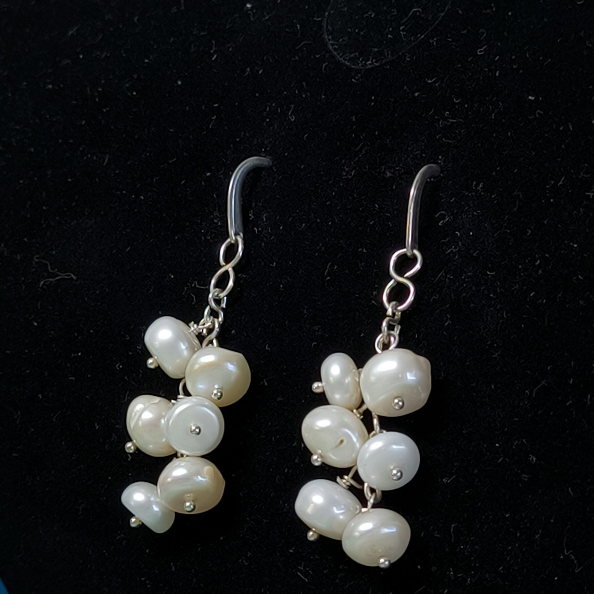 Pendientes de Plata de Ley con Caracoles y Cristales Swarovski Fucsia y Rosado - 8