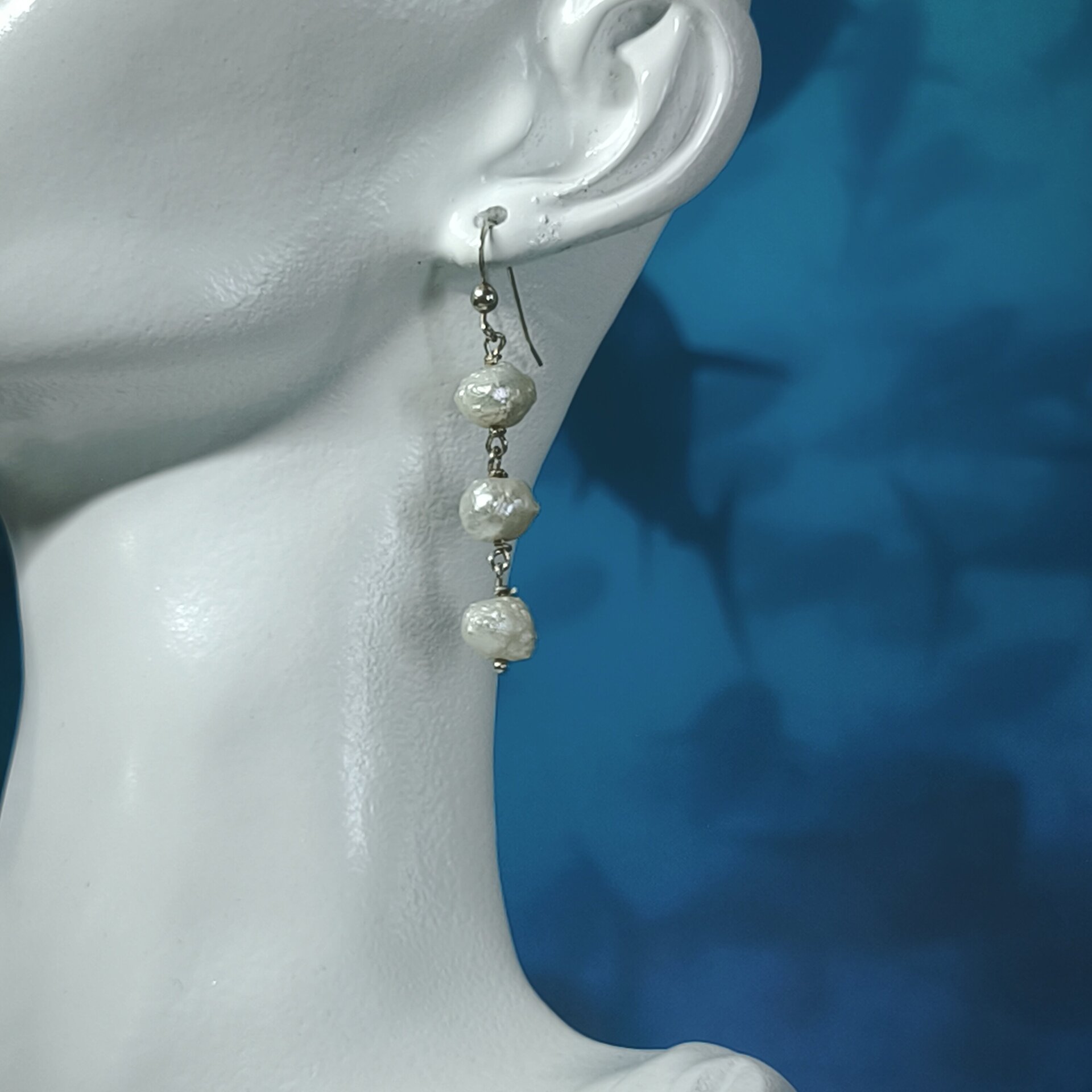 Pendientes de Plata de Ley con Caracoles y Cristales Swarovski Fucsia y Rosado - 11