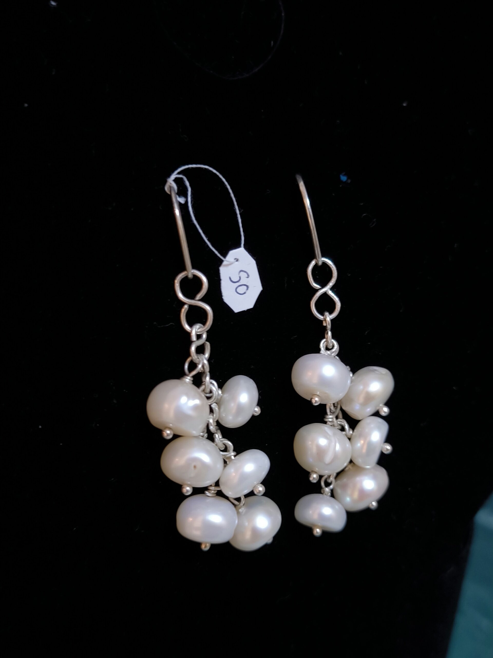 Pendientes de Plata de Ley con Caracoles y Cristales Swarovski Fucsia y Rosado - 11
